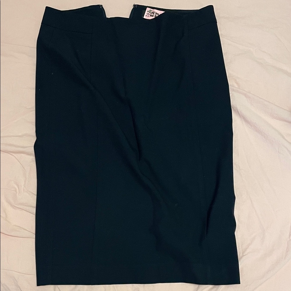 Ann Taylor Navy Pencil Skirt